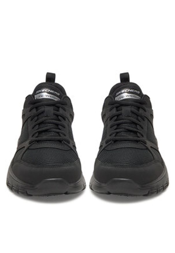 skechers - Skechers Sneakersy BURNS 8790117 BBK Czarny. Kolor: czarny. Materiał: materiał, syntetyk