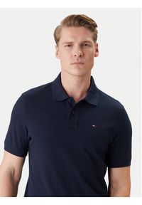 Tommy Jeans Polo DM0DM22711 Granatowy Regular Fit. Typ kołnierza: polo. Kolor: niebieski. Materiał: bawełna #2