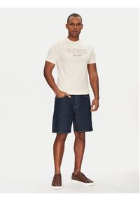 Guess T-Shirt M5GI07 I3Z14 Écru Slim Fit. Materiał: bawełna #4