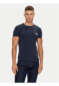 Emporio Armani Underwear Komplet 2 t-shirtów 111670 4F715 20285 Kolorowy Slim Fit. Materiał: bawełna. Wzór: kolorowy #8