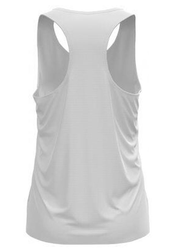 Koszulka tech. damska bez rękawów Odlo Tank crew neck ESSENTIAL. Kolor: biały. Długość rękawa: bez rękawów. Sport: turystyka piesza