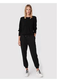 Rinascimento Spodnie dresowe CFC0109867003 Czarny Regular Fit. Kolor: czarny. Materiał: bawełna #5