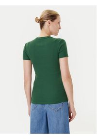 Lacoste T-Shirt TF5538 Zielony Slim Fit. Kolor: zielony. Materiał: bawełna #3