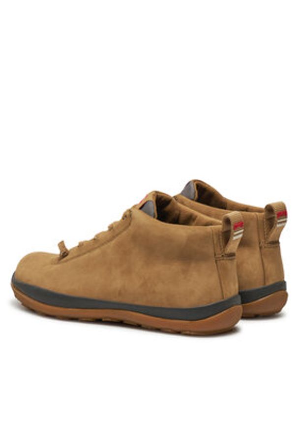 Camper Trzewiki Peu Pista GORE-TEX K400481-021 Brązowy. Kolor: brązowy. Materiał: nubuk, skóra