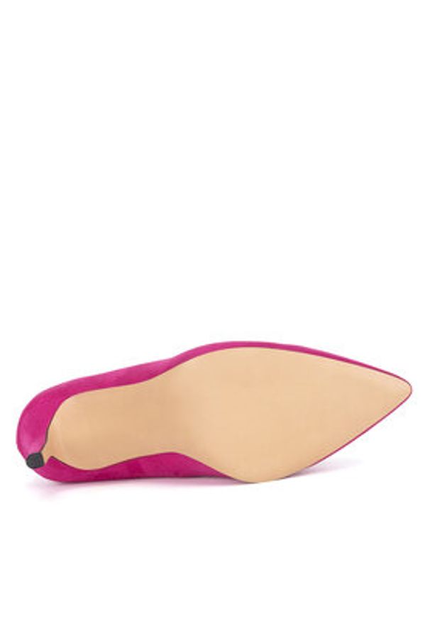 DeeZee Szpilki WYL3660-7 Różowy. Kolor: różowy. Materiał: materiał. Obcas: na szpilce