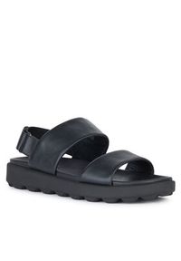 Geox Sandały U Spherica Ec6 U45GWC 00085 C9999 Czarny. Kolor: czarny. Materiał: skóra #4