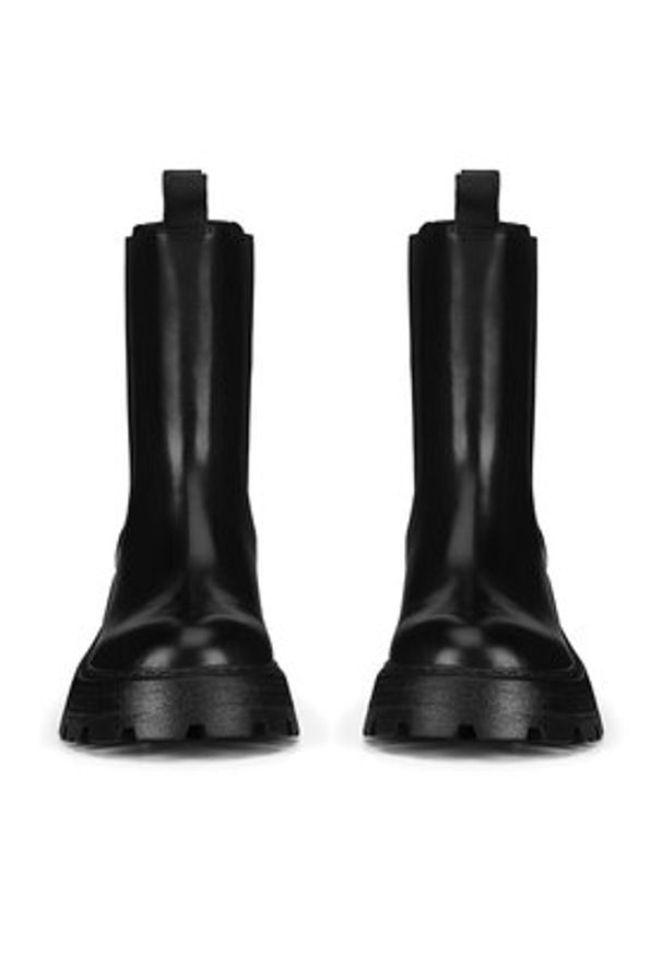 Gino Rossi Sztyblety WGA33263-1Z Czarny. Kolor: czarny. Materiał: skóra