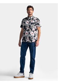 Petrol Industries Koszula M-1040-SIS418 Czarny Regular Fit. Kolor: czarny. Materiał: bawełna #7
