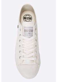Big-Star - Big Star - Tenisówki. Nosek buta: okrągły. Zapięcie: sznurówki. Kolor: biały. Szerokość cholewki: normalna #4