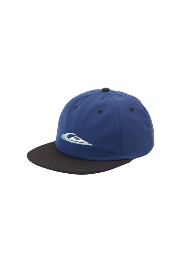 Quiksilver - Czapka Snapback dla Mężczyzn BLOCK STOCKER Niebieski. Kolor: niebieski. Materiał: poliester, materiał