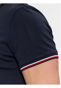 TOMMY HILFIGER - Tommy Hilfiger T-Shirt Logo MW0MW32584 Granatowy Slim Fit. Kolor: niebieski. Materiał: bawełna #5
