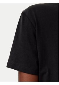 Hugo - HUGO T-Shirt Damacia_5 50540237 Czarny Regular Fit. Kolor: czarny. Materiał: bawełna