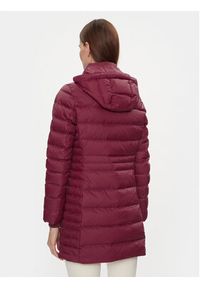 TOMMY HILFIGER - Tommy Hilfiger Płaszcz zimowy Tyra WW0WW39747 Czerwony Regular Fit. Kolor: czerwony. Materiał: syntetyk. Sezon: zima #3