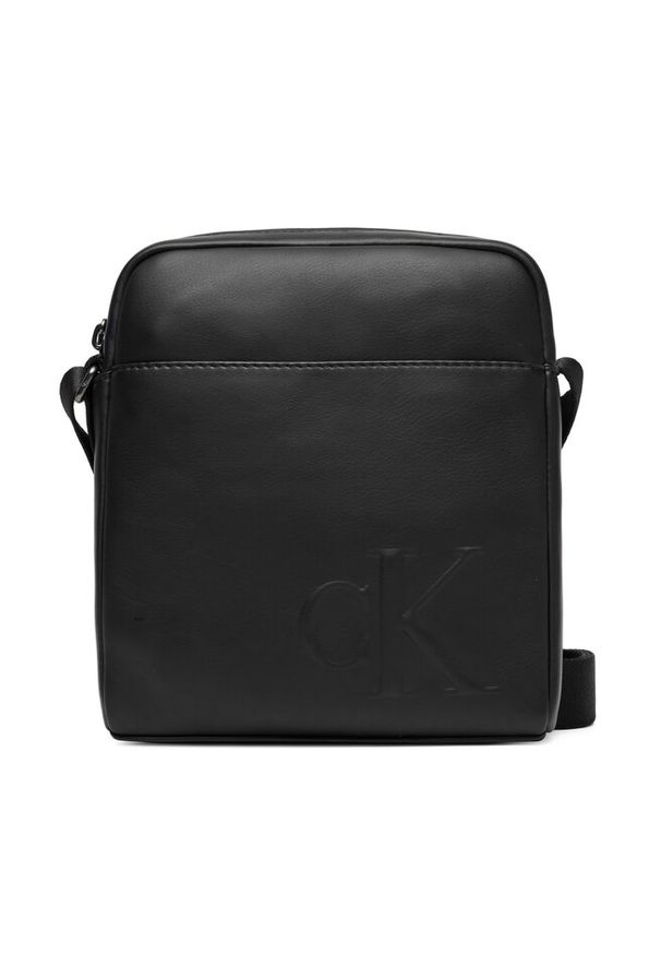 Saszetka Calvin Klein. Kolor: czarny