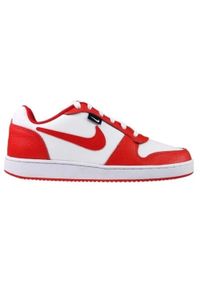 Buty męskie do koszykówki Nike Ebernon Low Premium. Zapięcie: sznurówki. Kolor: biały. Materiał: materiał, syntetyk. Szerokość cholewki: normalna. Sport: koszykówka