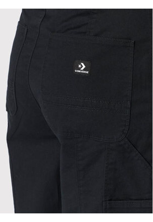 Converse Spodnie materiałowe Carpenter 10022968-A03 Czarny Regular Fit. Kolor: czarny. Materiał: bawełna