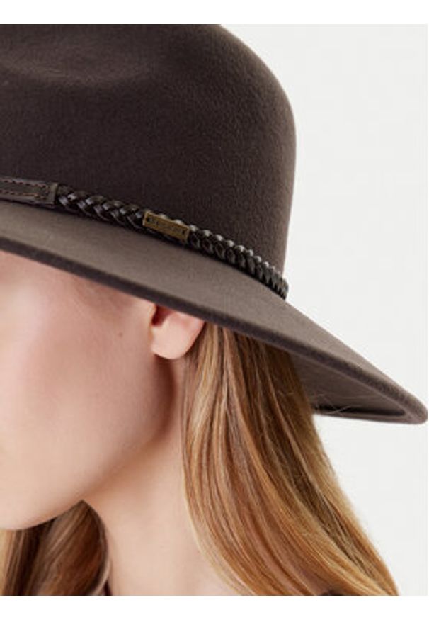 Barbour Kapelusz LHA0217BR31 Brązowy. Kolor: brązowy. Materiał: wełna, materiał
