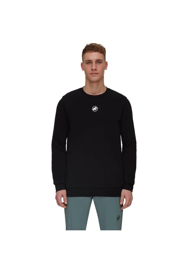 Bluza męska Mammut Core ML Crew Neck Original. Kolor: czarny