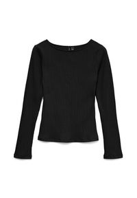 Vero Moda Bluzka Ruby 10343005 Czarny Regular Fit. Kolor: czarny. Materiał: bawełna #3