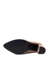 DeeZee Botki E-5133-6 Beżowy. Kolor: beżowy. Materiał: materiał #4