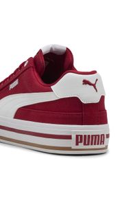 Puma - Sneakersy unisex Court Classic Vulcanised Formstrip PUMA Dark Crimson White Red. Kolor: biały, czerwony, wielokolorowy