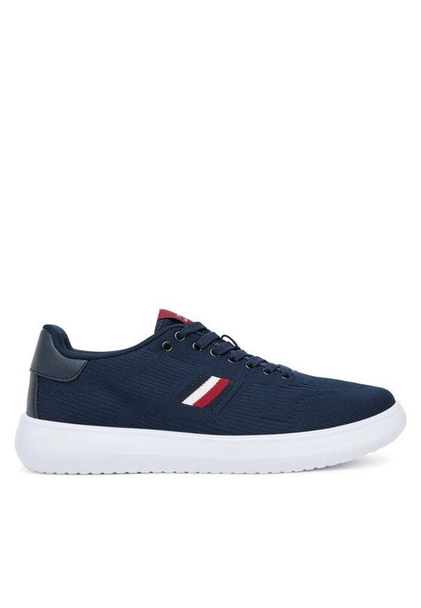 TOMMY HILFIGER - Tommy Hilfiger Sneakersy Modern Lightcup FM0FM05528 Granatowy. Kolor: niebieski. Materiał: materiał