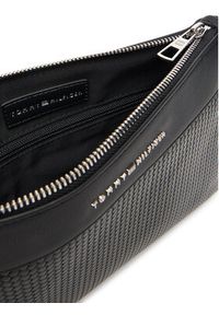 TOMMY HILFIGER - Tommy Hilfiger Saszetka Woven Pouch AM0AM13804 Czarny. Kolor: czarny. Materiał: skóra #4