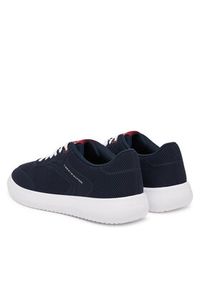 TOMMY HILFIGER - Tommy Hilfiger Sneakersy Th Modern Lightcup Knit FM0FM05886 Granatowy. Kolor: niebieski. Materiał: materiał #5