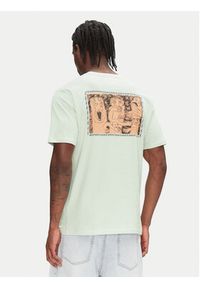 Volcom T-Shirt Crazybal A3512554 Zielony Classic Fit. Kolor: zielony. Materiał: bawełna #4