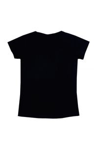 LEONE 1947 APPAREL - Dziewczęcy T-shirt z krótkim rękawem i małym logo Foil. Kolor: czarny. Długość rękawa: krótki rękaw. Długość: krótkie. Sport: joga i pilates #2