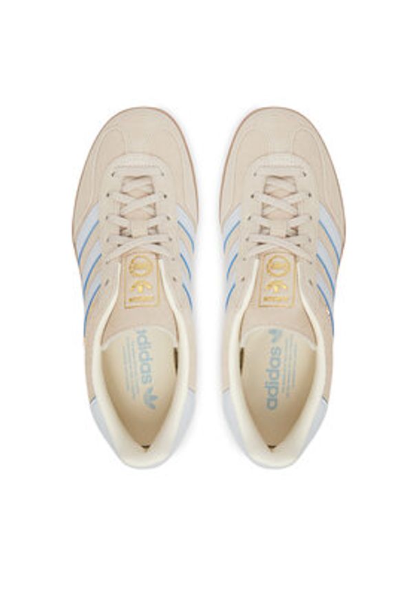 Adidas - adidas Sneakersy Gazelle Indoor JR2432 Beżowy. Kolor: beżowy. Materiał: skóra, zamsz. Model: Adidas Gazelle