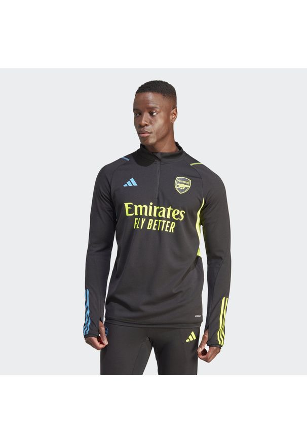 Bluza piłkarska męska Adidas Arsenal Tiro 23 Training. Kolor: czarny. Sport: piłka nożna