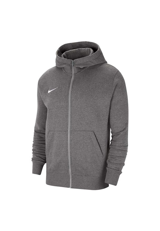 Nike - Bluza Dziecięca Park 20 Fleece Full Zip Hoodie. Kolor: szary. Sport: joga i pilates