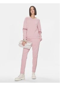 Liu Jo Sport Spodnie dresowe TF3222 J6182 Różowy Regular Fit. Kolor: różowy. Materiał: wiskoza #3