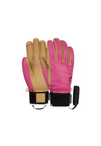 Rękawice narciarskie Reusch Highland R-Tex® XT. Kolor: beżowy, różowy, wielokolorowy. Sport: narciarstwo