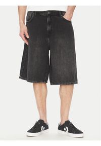 Only & Sons Szorty jeansowe Carl 22032957 Czarny Balloon Fit. Kolor: czarny. Materiał: bawełna