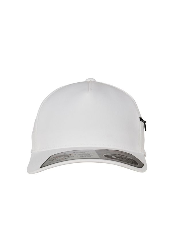 FLEXFIT - Czapka Flexfit 110 Pocket. Kolor: biały. Styl: sportowy