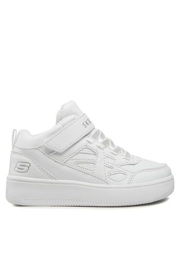 skechers - Buty Dziecięce sneakers Skechers. Kolor: biały. Model: Skechers Sport. Sport: turystyka piesza