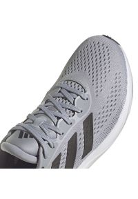 Adidas - Buty do biegania adidas SuperNova 2 M HQ9932 szare. Zapięcie: sznurówki. Kolor: szary. Materiał: tkanina, syntetyk. Szerokość cholewki: normalna #4