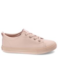 Big-Star - Różowe Trampki Big Star Dziecięce Buty Wsuwane. Okazja: na co dzień. Zapięcie: bez zapięcia. Kolor: różowy. Materiał: materiał, skóra ekologiczna. Szerokość cholewki: normalna. Sezon: lato. Styl: casual