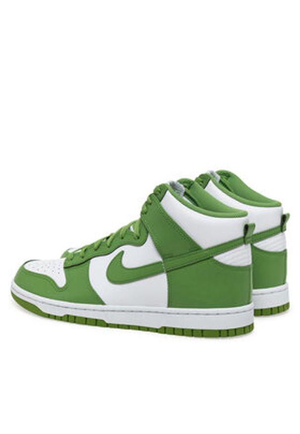Nike Sneakersy Dunk Hi Retro Bttys DV0829 101 Biały. Kolor: biały. Materiał: skóra