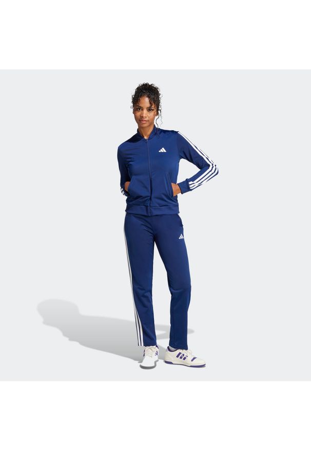 Adidas - Dres fitness damski ADIDAS. Materiał: dresówka. Sport: fitness