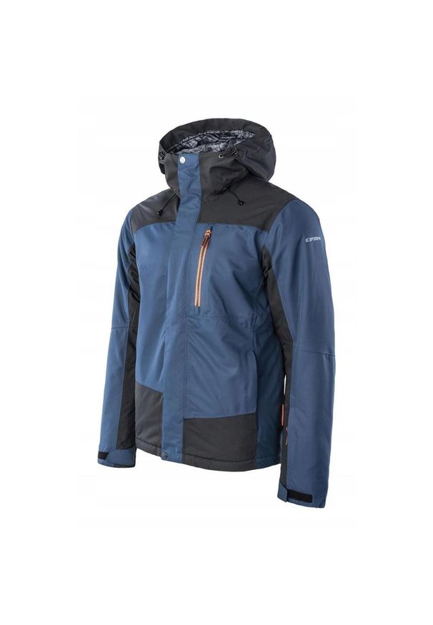 ICEPEAK - Kurtka narciarska męska Icepeak Capot. Kolor: niebieski. Sezon: zima. Styl: wakacyjny