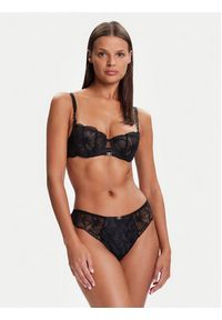 Chantelle Stringi Muse C19YG0 Czarny. Kolor: czarny. Materiał: syntetyk