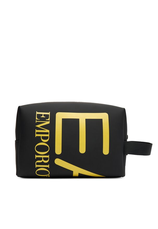 Kosmetyczka EA7 Emporio Armani. Kolor: czarny