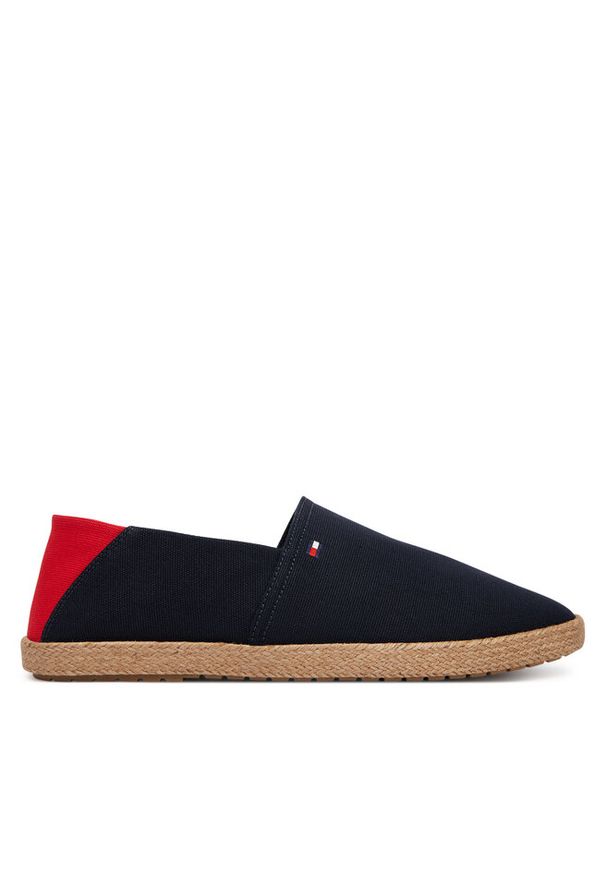 TOMMY HILFIGER - Espadryle Tommy Hilfiger. Kolor: niebieski