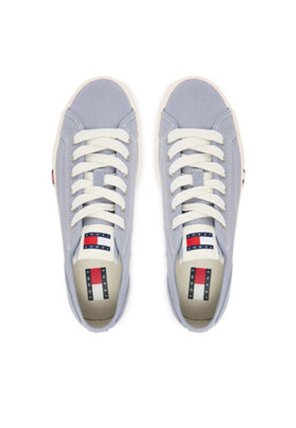 Tommy Jeans Tenisówki Archive Y2K EN0EN02956 Błękitny. Kolor: niebieski. Materiał: materiał