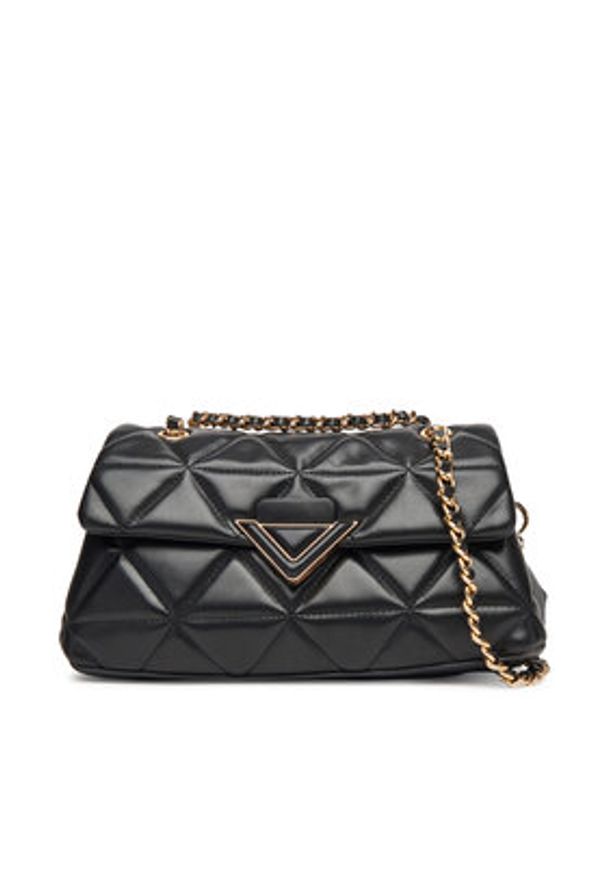 Aldo Torebka Softpuffquilt 14010640 Czarny. Kolor: czarny. Materiał: skórzane