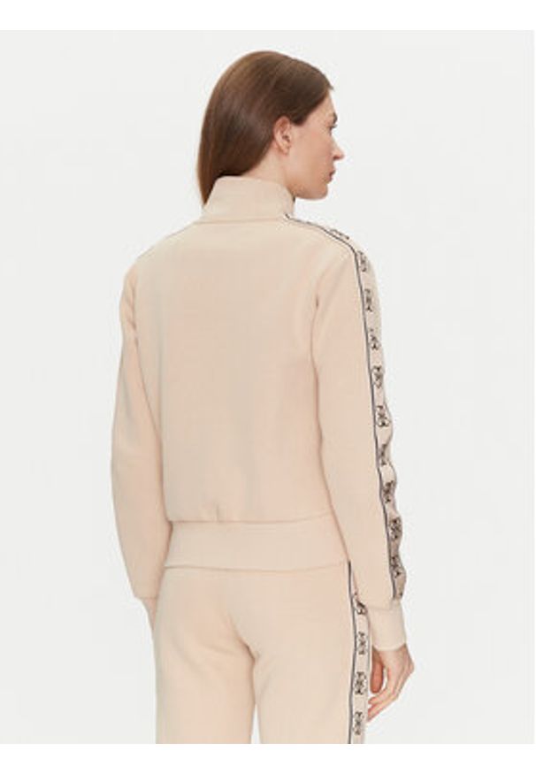 Guess Bluza V2YQ16 KB3P2 Beżowy Regular Fit. Kolor: beżowy. Materiał: bawełna