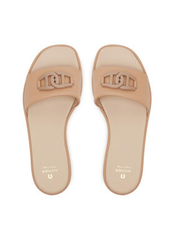 Aigner Klapki Lotta 12A 1251020 Brązowy. Kolor: brązowy. Materiał: skóra